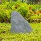 Decorative Outdoor Weather-Resistant Artistic Artificial Faux Stone Rock, Garden Patio Granite Grey Fiberglass Stone